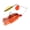 Fire Craw/Orange + Gold, variant on Berkley Power® Blade Standard, Spinnerbaits, E2 Magic/Gold + Silver (1 Count)
