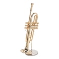 thumbnail image 2 of Trombone Miniature, Décoration Portable Mini Trombone Modèle Simulé Réaliste pour la Maison, 2 of 8