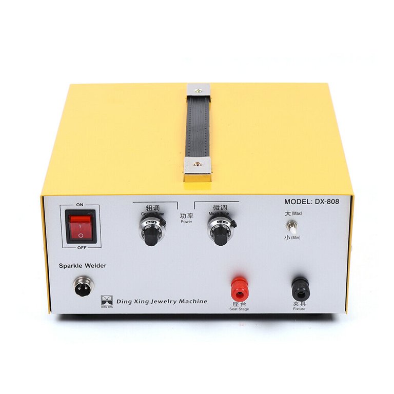 TFCFL Spot Welder Permanent Jewelry Welder Kit CNC Spot Welding Machine  110V 60HZ Pulse Argon Arc Welding Machine for DIY Jewelry Repair Gold and  Hardware Workpiece 