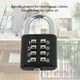 thumbnail image 2 of Candado de Combinación de 8 Dígitos Candado de Dígitos Cerradura de Contraseña de Seguridad para Equipaje de Maleta de Viaje, 2 of 8