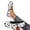 White, variant on Women Polka Dot Single Strap Round Toe Mary Jane Flats, Moderate Cushioned Footbed, Flexible Anti Slip Outsole, Playful Minimalist Silhouette for Campus Daily Commute Casual Matching,White 8