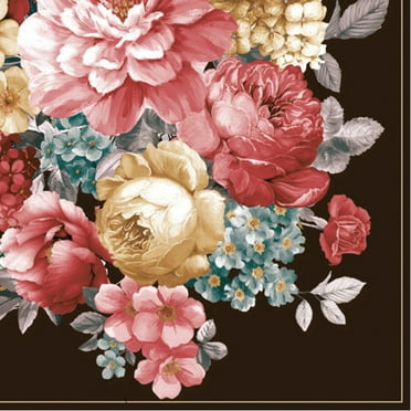 Keep Unique Flower Paper Napkins, Floral Luncheon Napkins, Assorted Color, 20/Pack
