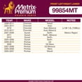 thumbnail image 2 of Metrix Premium Chassis Parts - Front Left & Right Lower Control Arm w Ball Joint & Bushing Assembly Kit Fits 06-11 Chevrolet Aveo5, 04-11 Suzuki Swift+, 05-08 Pontiac Wave, RK620164, RK620165, 2 of 8