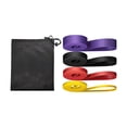 thumbnail image 3 of Ensemble de Bandes de Résistance Robustes avec Sac de Rangement Bandes d'Entraînement de Force Bande d'Exercice Extensible Boucle d'Entraînement pour Entraînement Yoga Mise en Forme 4 Pcs, 3 of 10