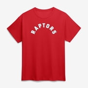 Men's Logo Athletic Red Toronto Raptors Wordmark T-Shirt
