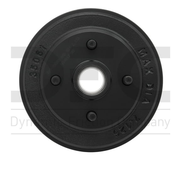 Dynamic Friction Company True Balanced Brake DRUM (1) 365-76028 For 1991-1998 Toyota Tercel, 1992-1999 Toyota Paseo