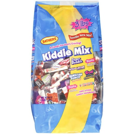 Sathers Kiddie Candy Assorted Mix, 3 lb. Bag