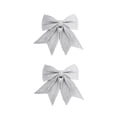 thumbnail image 2 of Lipstore 2 Pieces Christmas Tree Bow Xmas Tree Decor for Backyard Indoor Outdoor Tree, 2 of 8