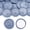 Indigo, variant on 40 Pcs Sailboat Nautical Wax Seal Stickers, Haze Blue Wax Seal for Envelopes with Embossed Rose Design, Self-Adhesive Stickers