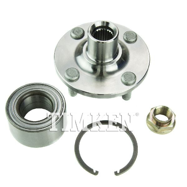 Rear Wheel Hub and Bearing Assembly Compatible With 2000 01 02 03 04 2005 Toyota Echo AUQDD 512210 x2 4 Lug W/o ABS Pair Non-ABS Models Only