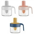 thumbnail image 1 of Tarro de especias de cocina,juego de tarros de botellas de especias de cocina de acero inoxidable,tarro salero y pimentero barbacoa al aire libre 10 onzas,salero pimenteros azúcar pice, 1 of 9