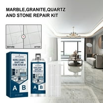 Teissuly Countertop Repair Kit Marbled Granites Repair To Fix Nicks Chips Scratches On Granites Marbled Porcelain Quartz And Other Natural Stone Acrylic Surfaces100ml