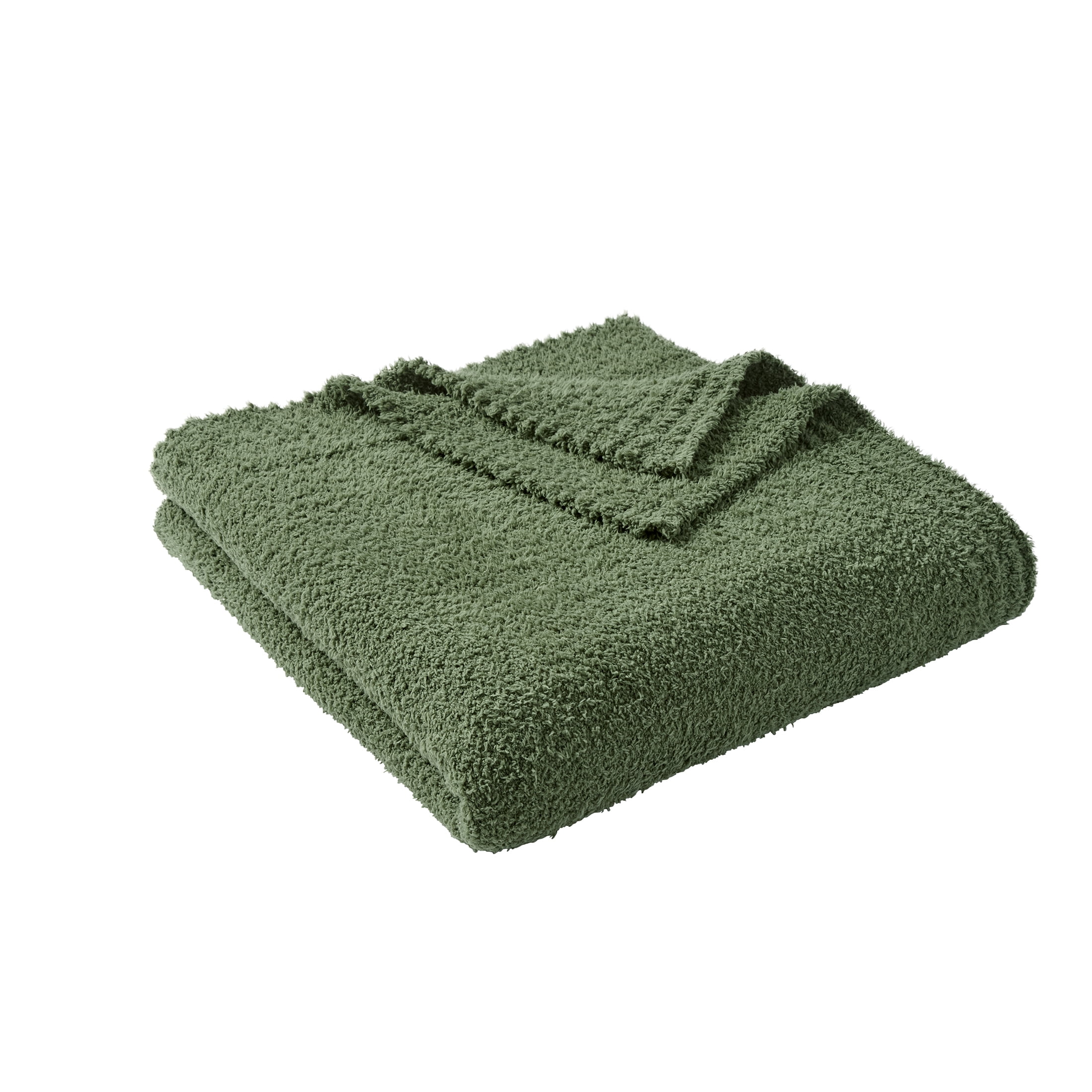 Better Homes & Gardens Oversized Cozy Knit Couch Throw Blanket, Green Ash, 50 x 72 in