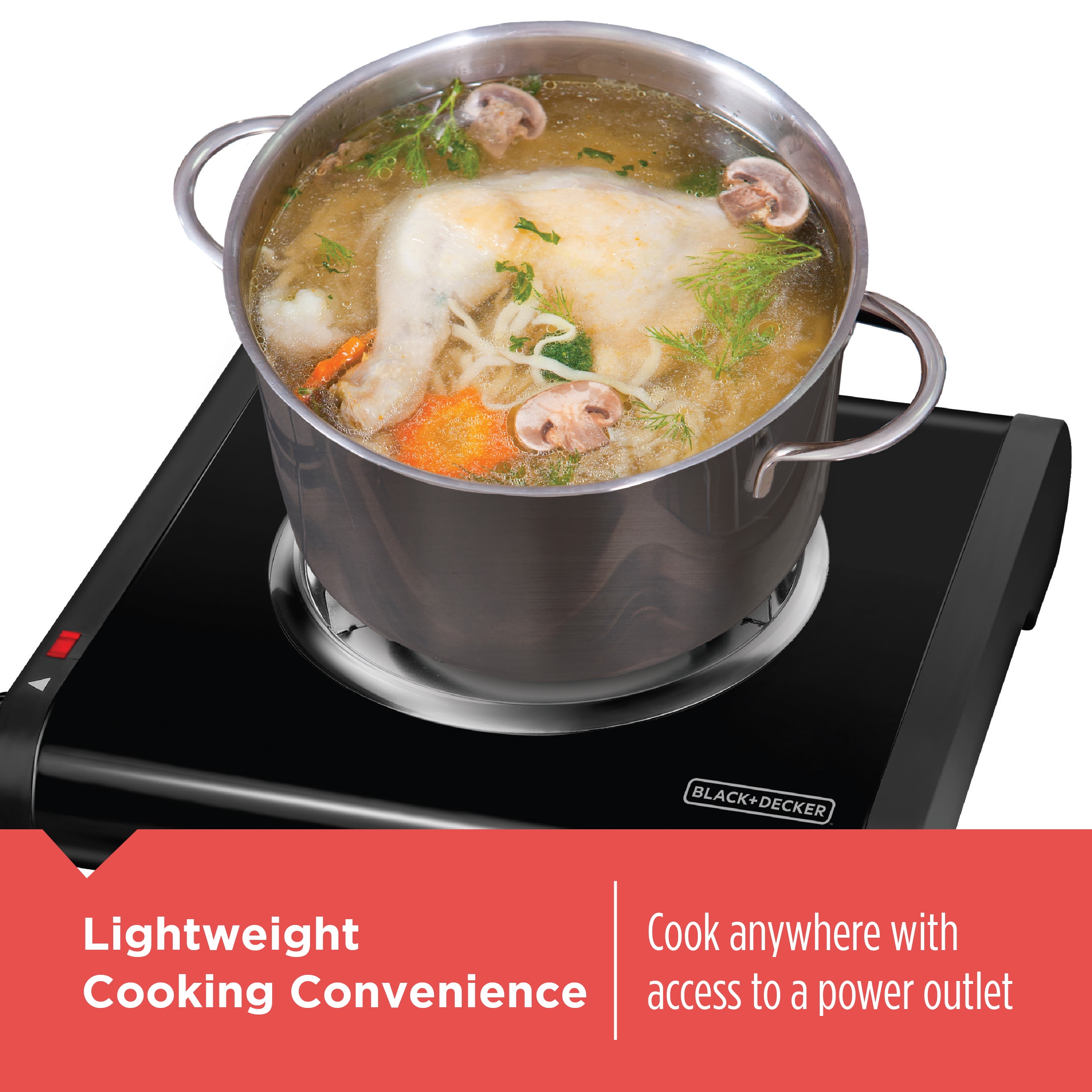 black and decker electric burner