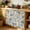 Beige, variant on Teal Leaves Fall Cabinet Dishwasher Hidden Curtains, Privacy Closet Door Curtain, Thanksgiving Botanical Rustic Black Adhesive Dust Proof Under Sink Skirt for Bathroom Kitchen 35"x35"