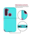 thumbnail image 5 of Tekcoo for Motorola Moto E 2020 / Moto G Stylus / Moto G Power / Moto G Pro Case, 3-in-1 Full Protection Heavy Duty Armor Hard Plastic & Shock Absorption Rubber Rugged Bumper Case -Turquoise, 5 of 7