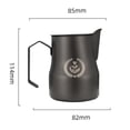 thumbnail image 4 of Mosiee Pichet à Lait pour Café Design Élégant Versement et Adhérence Parfaits, 4 of 9
