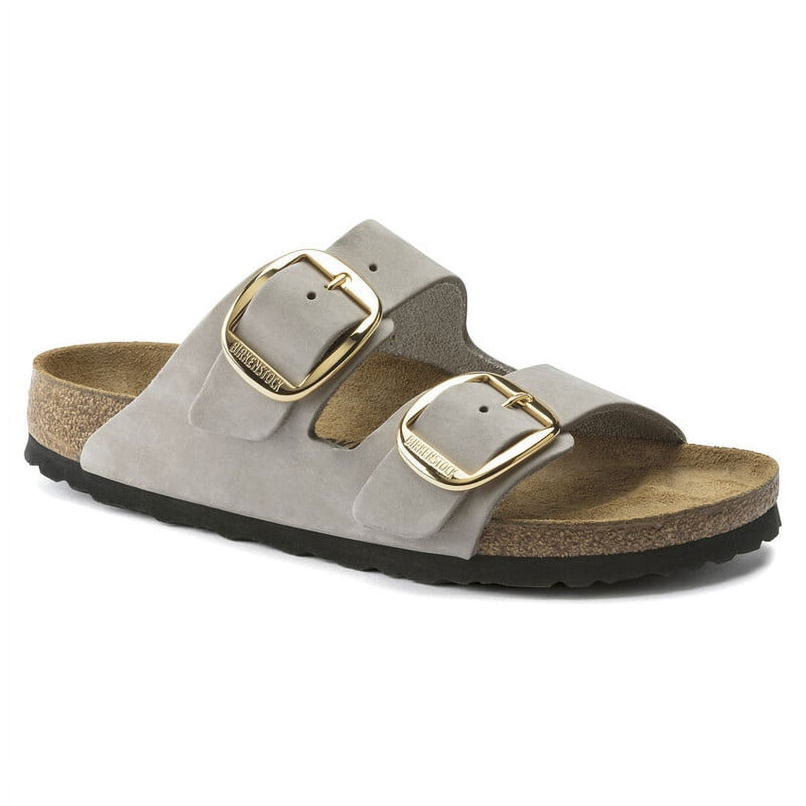 BIRKENSTOCK Arizona Big Buckle Nubuck Leather Sandals - Bold and Minimalist Design - Multiple colors & Sizes