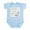 Sky Blue, variant on CafePress - I Drink My Moo Baby Gifts Infant Bodysuit - Baby Light Bodysuit, Size Newborn - 24 Months