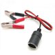 thumbnail image 1 of Adaptador de toma de corriente para encendedor de cigarrillos con pinza para terminal de batería de coche de 12 V, 1 of 5