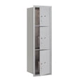 thumbnail image 2 of Salsbury Industries Recessed Private Aluminum 3 Unit 4C Horizontal Parcel Locker, 2 of 4
