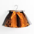 thumbnail image 2 of QTSHPN Ballet Skirt Kids Girls Hallowmas Party Prints Dance Tutu Fashion Skirts for Girl Orange_002 5-8 Years, 2 of 5