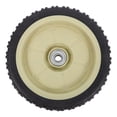 thumbnail image 1 of SHOWERORO Caster Wheels Lawn Mower Wheel Round Blue 1Pcs Smooth Mowing, 1 of 6