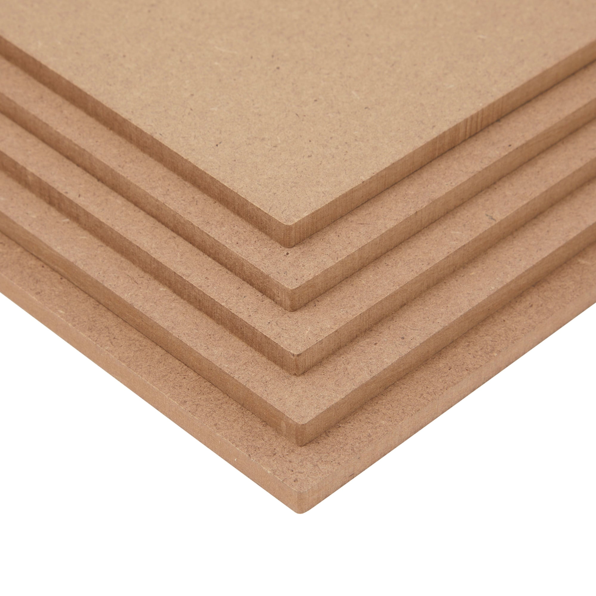 20 Pack 12x12 MDF Boards, 1/4 Thick Chipboard Sheets for DIY Arts