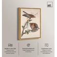 thumbnail image 2 of Watchful Pair Canvas Print Botanical Art by Art Remedy, Gold Frame, 24 x 36, 2 of 6