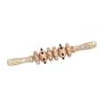thumbnail image 3 of Wooden Massage Roller Wood Manual Massage Tool for Thigh Abdomen Back 6 Wheels, 3 of 10