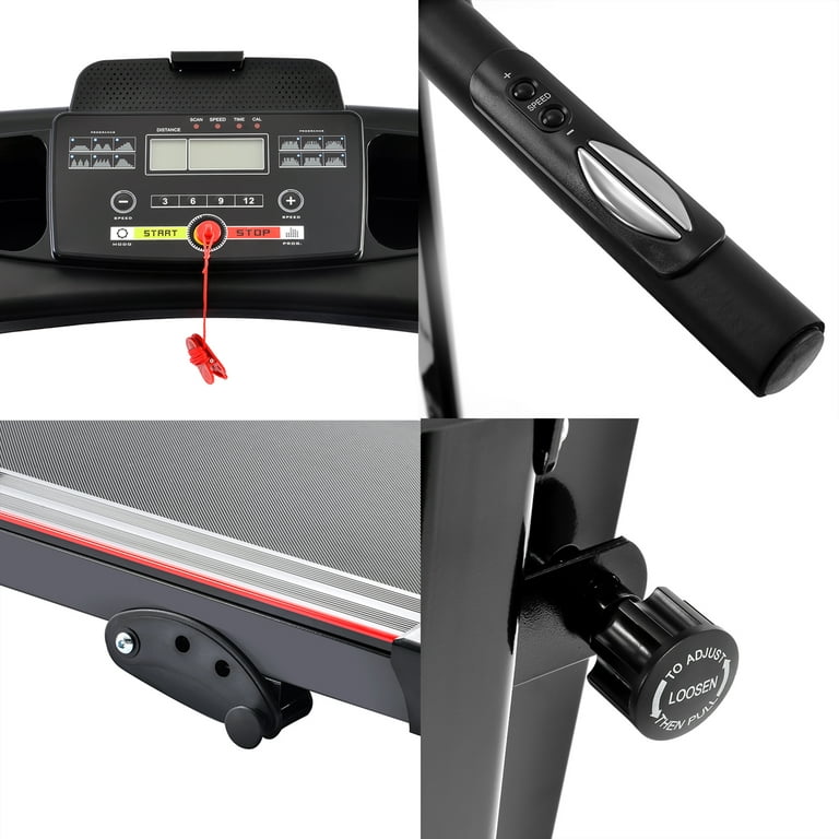 Cecotec RunnerFit Sprint folding treadmill. 12 programs, 5 speeds