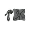 thumbnail image 5 of INSPIRE CHIC 2 Pcs 50cm Foulard Carré en Satin Imprimé pour Femmes, Foulard pour Cheveux, Foulard de Cou 19.69*19.69 Pouces(L*W) Points Rouges&Points Noirs, 5 of 5