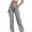 Gray, variant on YYDGH Womens Cargo Sweatpants Wide Leg High Waisted Fall Pants for Women Baggy Y2k Fleece Lined Joggers with Pockets