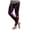 Hot Pink, variant on Women's 80s Leggings Neon Artistic Splash Printed Buttery Soft Stretchy Pants Green Size M