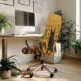 thumbnail image 3 of FKELYI Office Chair Cover Anti-Dust Chair Protector Cover Washable Computer Chair Slipcover for Rotating Swivel Gaming Chair Sunflower Black Cat Print Decor, Small, 3 of 6