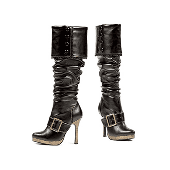 4" Heel Knee High Boots