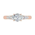 thumbnail image 3 of 1 1/4 Carat Diamond Engagement Ring in 14K Rose Gold (Ring Size 9) (I1-I2 Clarity), 3 of 5