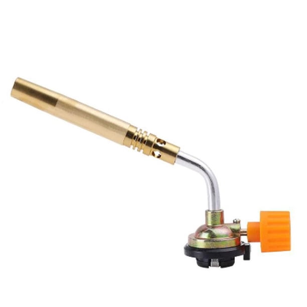 Pistola de llama de antorcha de gas butano de soldadura fuerte portátil para acampar al aire libre Picnic BBQ Ehuebsd Para estrenar