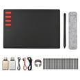 thumbnail image 1 of Tableta gráfica de dibujo T505 Boceto de creación de arte ultraligero con lápiz óptico sin batería 3 Tomshoo Tipo 2, 1 of 7