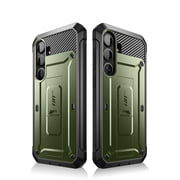 SUPCASE for Samsung Galaxy S25+ Plus Case with Stand, [Unicorn Beetle Pro] [2 Front Frames] [Built-in Screen Protector & Belt-Clip] Military-Grade Protection Phone Case for Galaxy S25+ Plus, Guldan