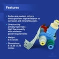 thumbnail image 4 of EvertechPRO W10408179 Water Inlet Valve Replacement for Whirlpool Refrigerator 4389177 2304757 1938614 2186486, 4 of 5