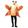 thumbnail image 1 of Bay Crab Shellfish Halloween Costume, Adult One Size, Orange, R7788-OS, 1 of 4
