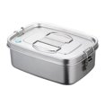 thumbnail image 1 of Stainless Steel Lunch Box Food Containers Leak-proof Bento Boxes for Kids Adults BPA Free Tableware Sealed Storage Container, 1 of 5
