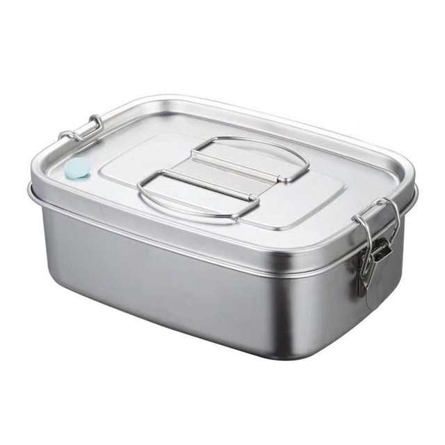 Stainless Steel Lunch Box Food Containers Leak-proof Bento Boxes for Kids Adults BPA Free Tableware Sealed Storage Container