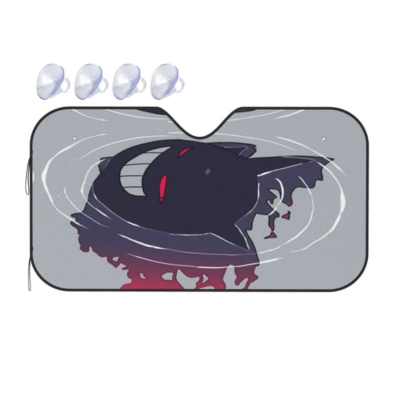Gengar Car Windshield Sun Shade Sunshade for Car Window Car Sun Shade Windshield for Front Window Summer Sunshade for Car Window Shades S