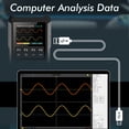 thumbnail image 3 of TFixol 3in1 Oscilloscope Multimeter Signal Source 80Mhz Bandwidth 250MSa/s Sampling Rate Dual Channel Handheld Oscilloscopes Innovative AI Waveform Preview for DIY and Electronic Test, 3 of 7