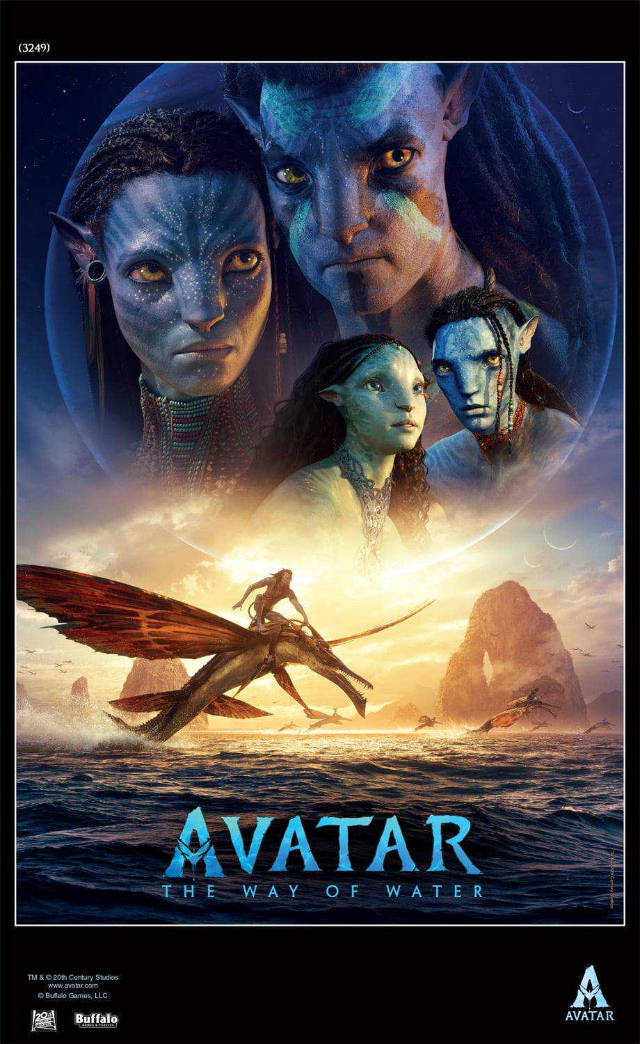 Buffalo Games 500-Piece Avatar Way of Water Interlocking Jigsaw Puzzle