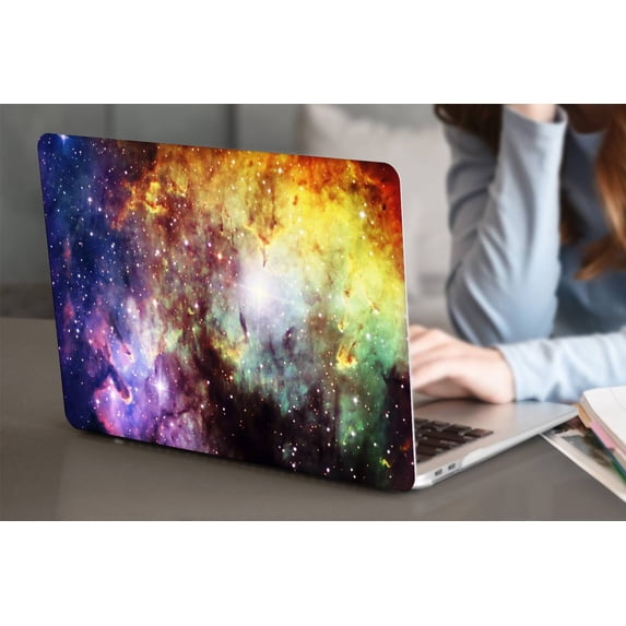 KSK KAISHEK Hard Shell Compatible MacBook Pro 13 inchs with Touch Bar + Black Keyboard Cover Model: A1706 A1708 A1989 A2159 A2251 A2289 A2338 M1 (Galaxy A 0239)