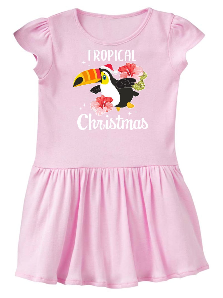 tropical christmas dress