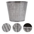 thumbnail image 3 of 1pc Home Flower Bucket Decor Vintage Barrel Adornment Iron Flower Bucket, 3 of 8